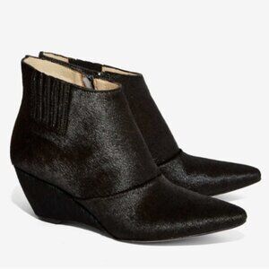 Matisse Black Nugent Calf Hair Ankle Booties Size 9M